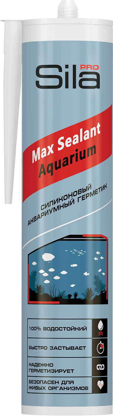 Sila PRO Max Sealant Aquarium герметик силиконовый аквариумный