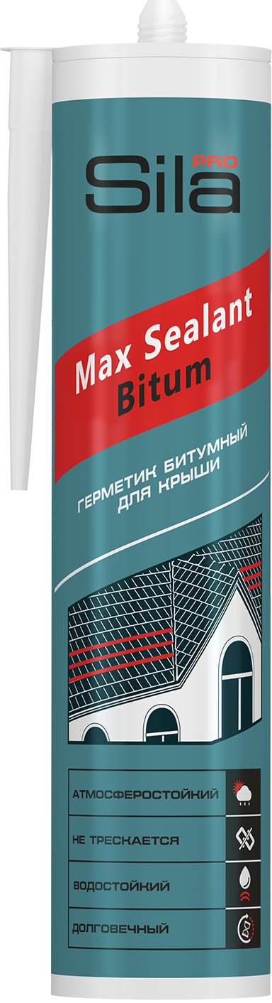 Sila PRO Max Sealant Bitum герметик битумный для крыши