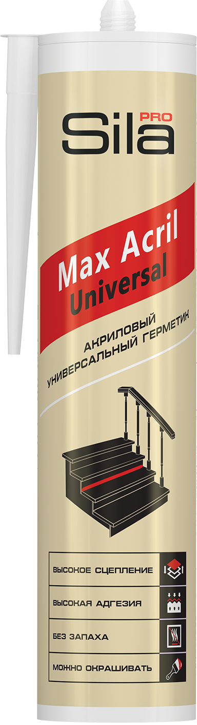 Sila PRO Max Acril Universal герметик акриловый, универсальный