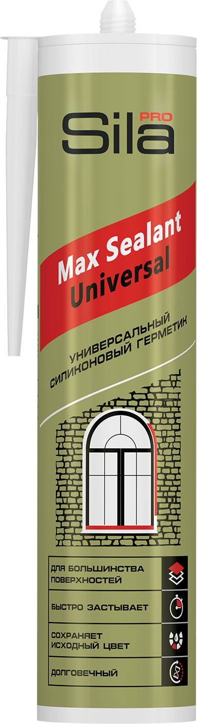 Sila PRO Max Sealant Universal герметик универсальный, силиконовый