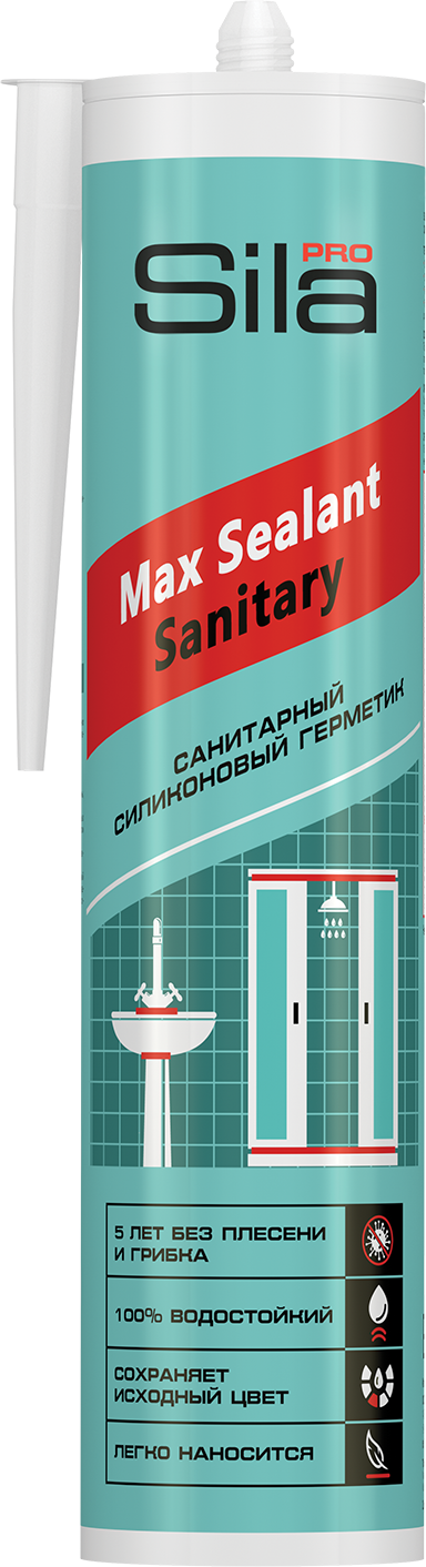 Sila PRO Max Sealant Sanitary герметик санитарный силиконовый